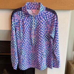 Lilly Pulitzer Skipper Popover Top